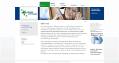 Desktop Screenshot of bonner-stiftungen.de